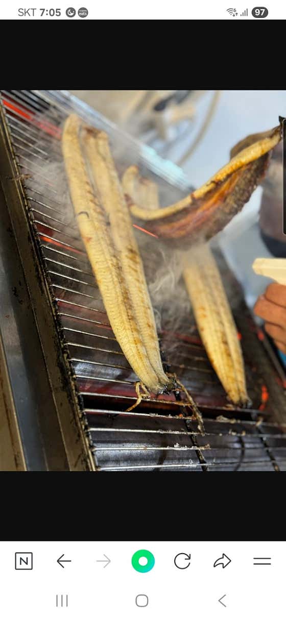 장어구이 메뉴 사진(네이버)