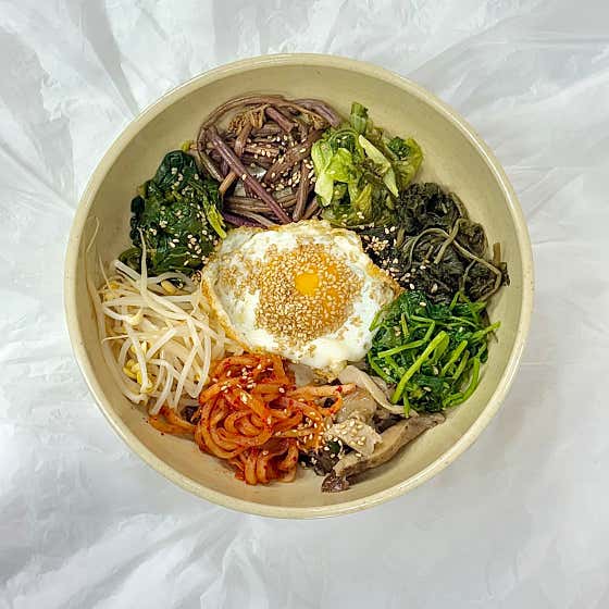 산채비빔밥 메뉴 사진(네이버)