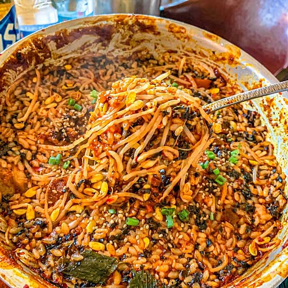 날치알 볶음밥 메뉴 사진(네이버)
