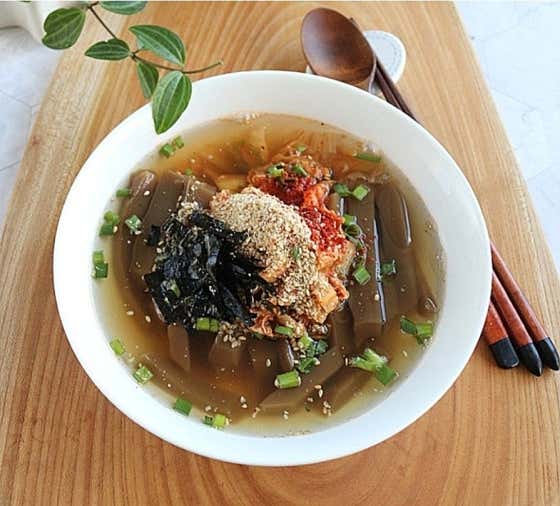 묵사발 메뉴 사진(네이버)