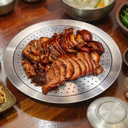 순살숯불족발 메뉴 사진(네이버)