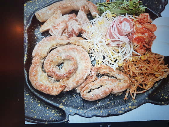 모듬 소곱창구이 메뉴 사진(네이버)
