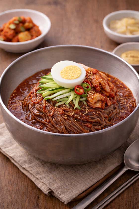 비빔냉면 메뉴 사진(네이버)