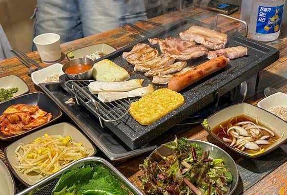 모듬구이A(소) 메뉴 사진(네이버)