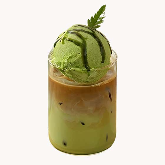 말차 젤라또 라떼 메뉴 사진(네이버)