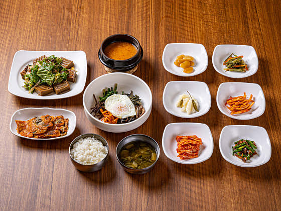 산채비빔밥 메뉴 사진(네이버)