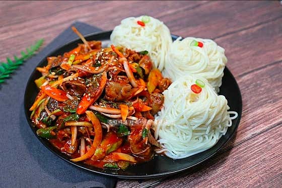 골뱅이소면 메뉴 사진(네이버)