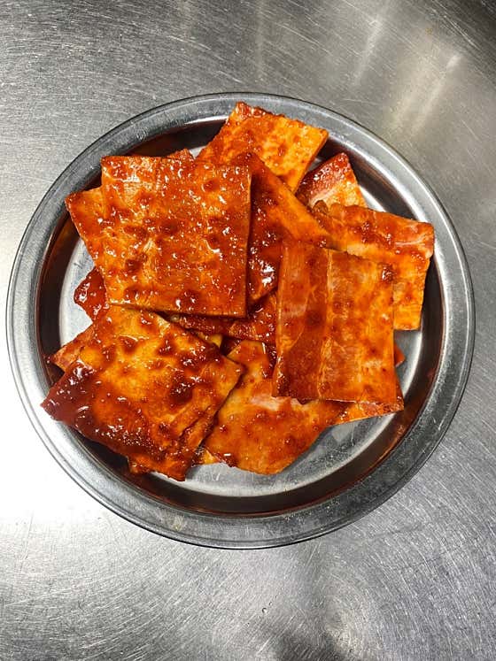 급랭 고추장삼겹살 국내산 메뉴 사진(네이버)