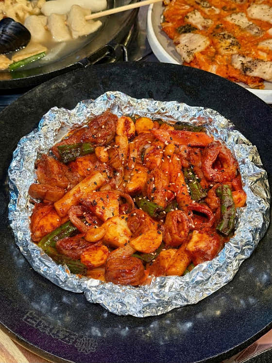 불매콤 막창볶음 메뉴 사진(네이버)