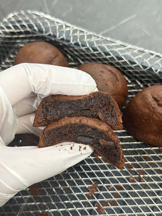 상하이 버터떡 초코맛 메뉴 사진(네이버)