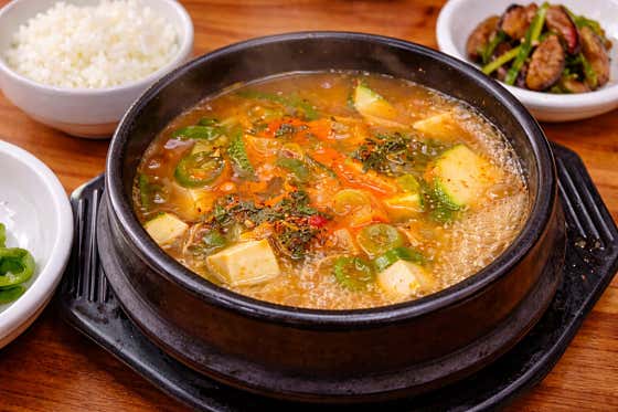 된장찌개 메뉴 사진(네이버)