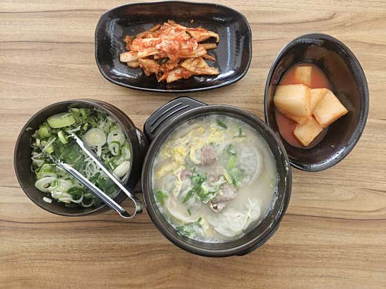 만두 설렁탕 메뉴 사진(네이버)