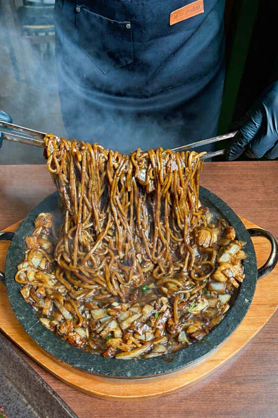 만당 돌짜장 (2인) 메뉴 사진(네이버)