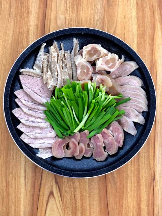 모듬수육 메뉴 사진(네이버)