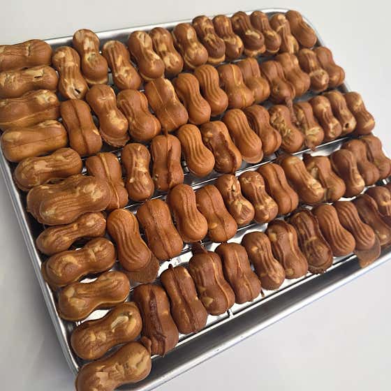 땅콩빵 25개 메뉴 사진(네이버)