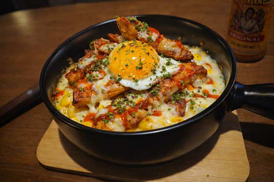 Mac and cheese steak 메뉴 사진(네이버)