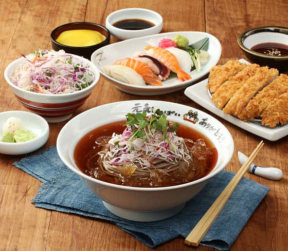 냉모밀정식 메뉴 사진(네이버)