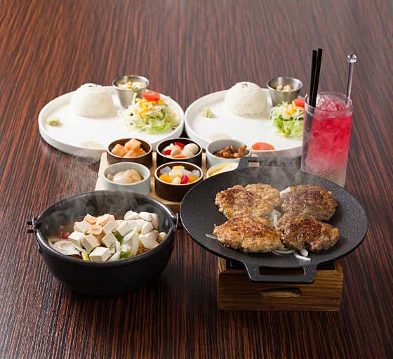 2인 떡갈비 정식세트 메뉴 사진(네이버)
