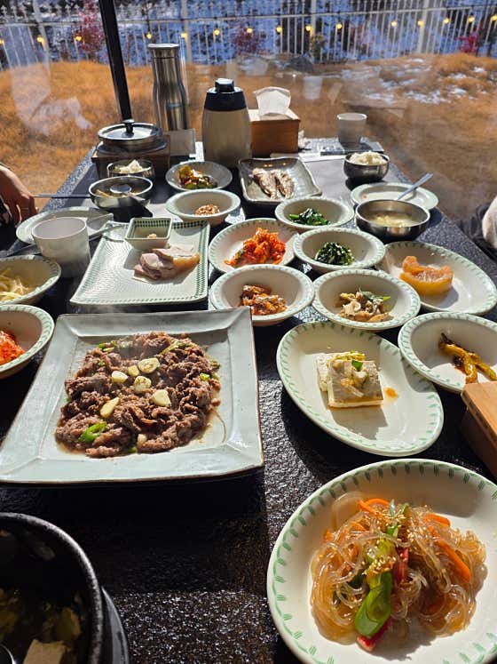 서예불고기 정식 메뉴 사진(네이버)