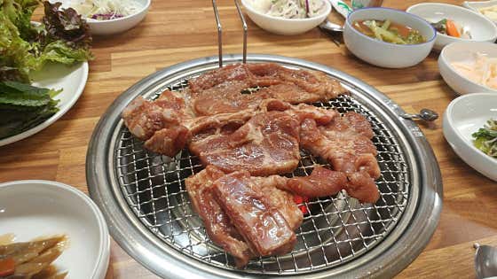 돼지갈비 메뉴 사진(네이버)