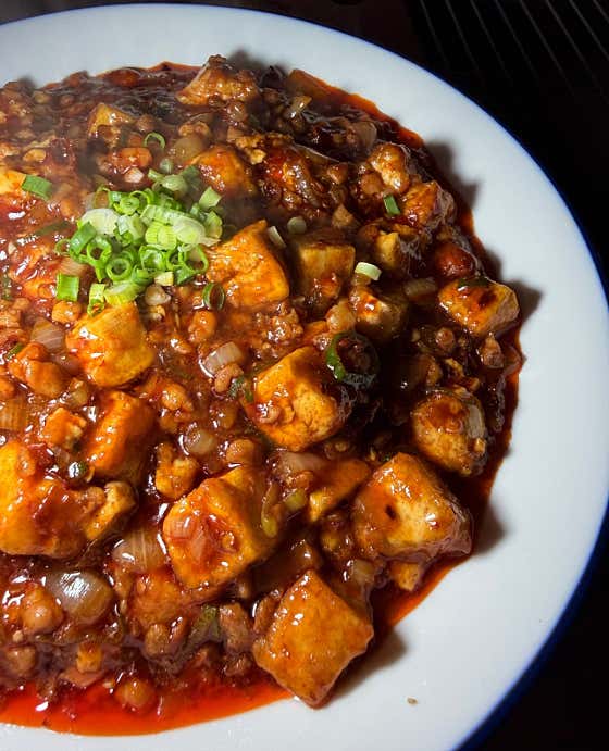 마파두부 메뉴 사진(네이버)