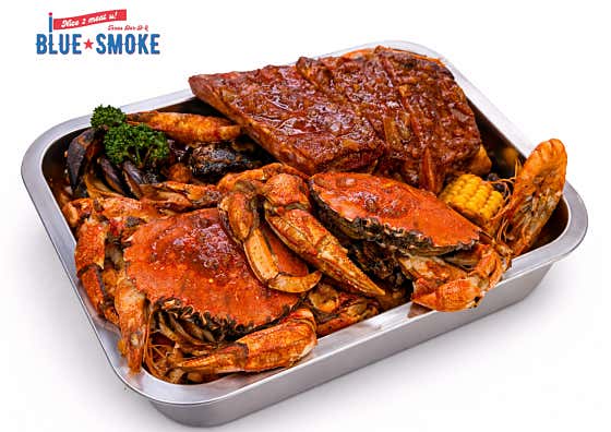 보일링 BBQ콤보 메뉴 사진(네이버)