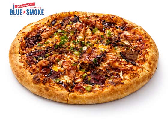 BBQ 스모크 피자 메뉴 사진(네이버)