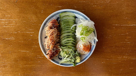 명란구이 오이 메뉴 사진(네이버)