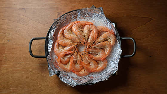 대하 소금구이 메뉴 사진(네이버)