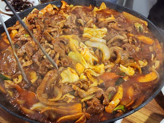 오리주물럭 메뉴 사진(네이버)