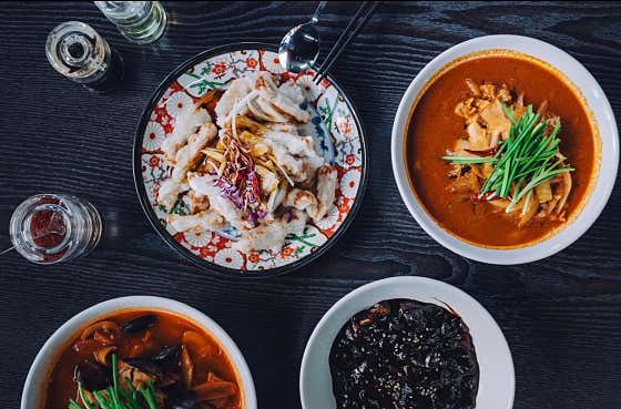 2인 탕수육+쟁반짜장2+만두2p 메뉴 사진(네이버)