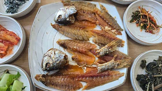 보리굴비(평일 점심만 가능) 메뉴 사진(네이버)
