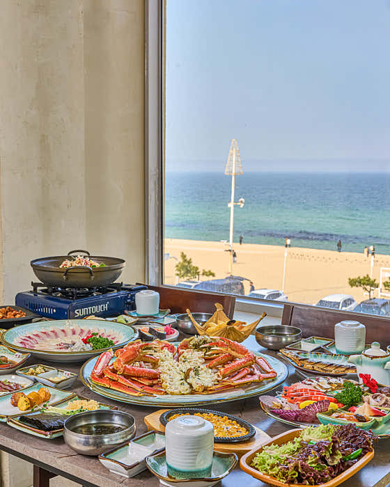 회+대게 SET 大 메뉴 사진(네이버)
