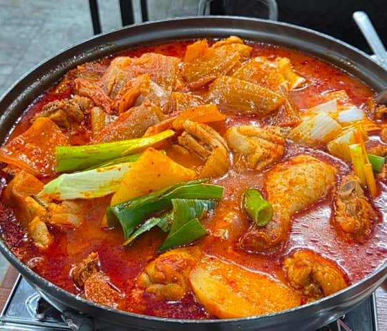 닭도리탕 메뉴 사진(네이버)