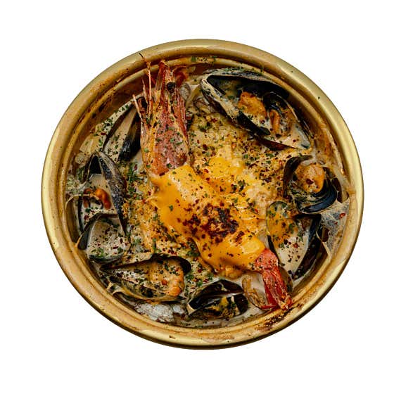 크림라면 메뉴 사진(네이버)