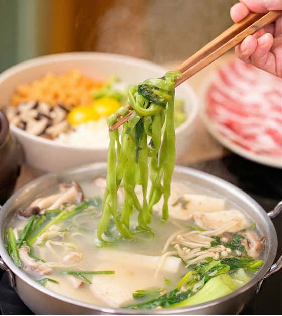 맑은육수 선택 가능 메뉴 사진(네이버)