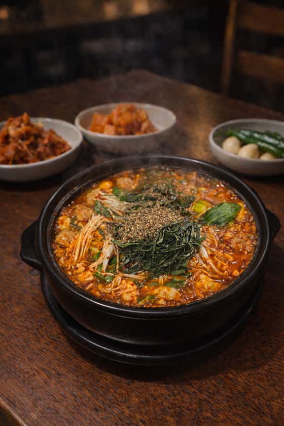막창전골 메뉴 사진(네이버)