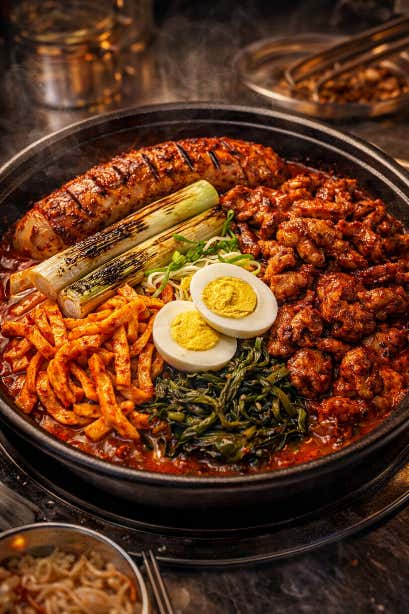 돌돌짚불닭빨(2~3인) 메뉴 사진(네이버)