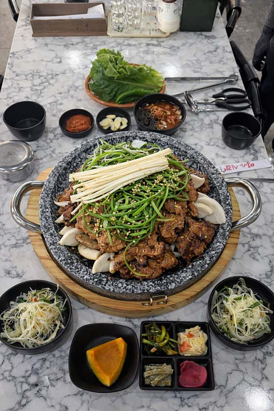 석갈비 메뉴 사진(네이버)