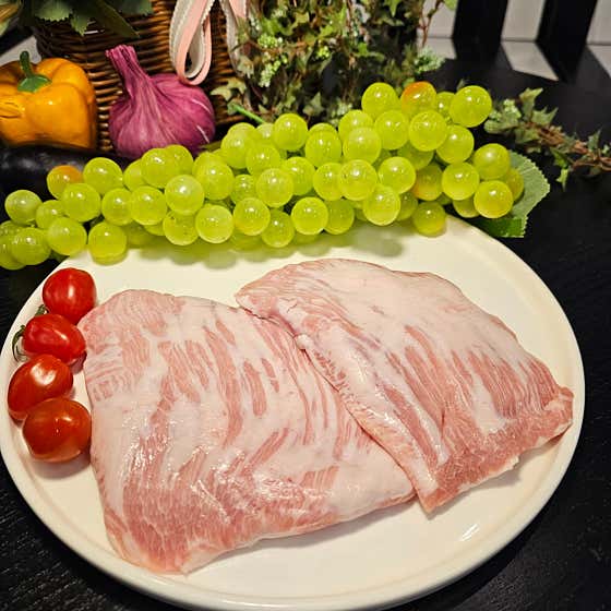 국내산 1등급 항정살 200g 메뉴 사진(네이버)
