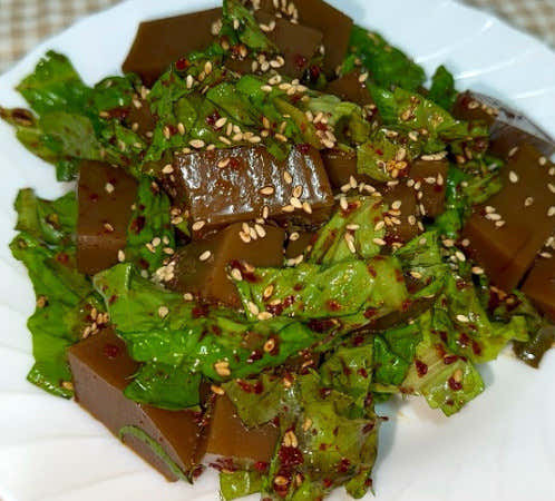 도토리묵 메뉴 사진(네이버)