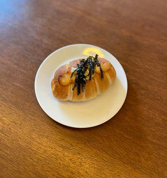 명란마요 소금빵 메뉴 사진(네이버)
