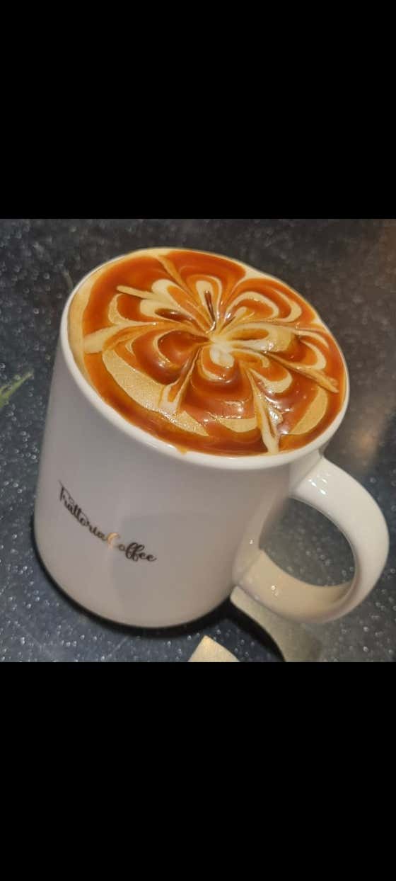 Butter Scotch Latte 메뉴 사진(네이버)