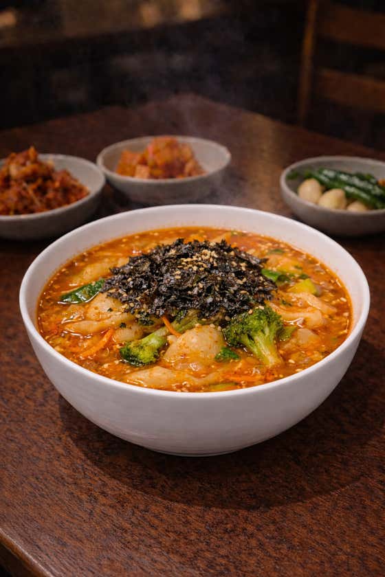 칼칼 장수제비 메뉴 사진(네이버)