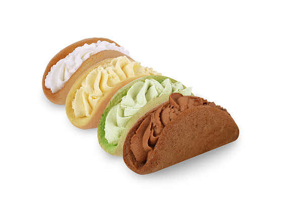 오믈렛(커스터드/우유크림/녹차/초코) 메뉴 사진(네이버)