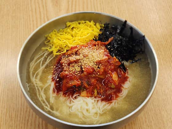김치말이 냉국수 메뉴 사진(네이버)