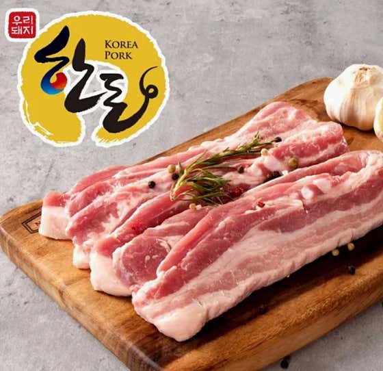 한돈 옥탑삼겹 특가!! 초벌가능 메뉴 사진(네이버)