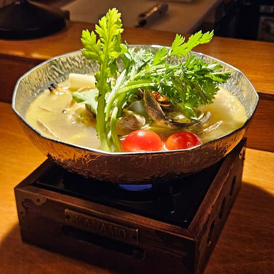 아사리사카무시(바지락 술찜) 메뉴 사진(네이버)