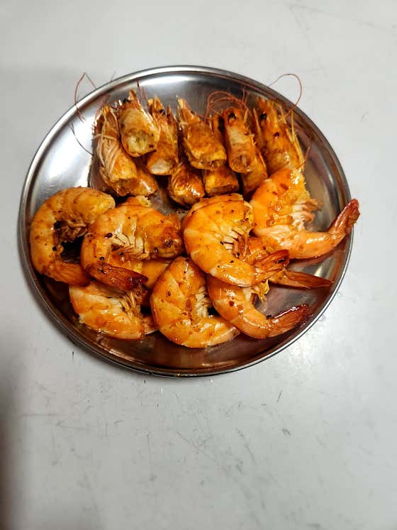 새우구이 메뉴 사진(네이버)