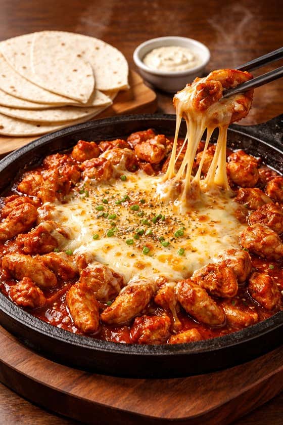 숯불 닭갈비 메뉴 사진(네이버)